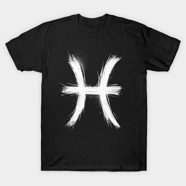 Zodiac - Pisces T-Shirt by combustocrat